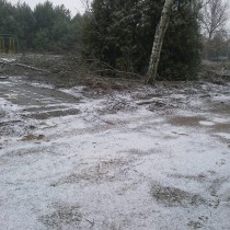 Teren przed realizacją
